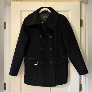 Black Mackage Pea Coat